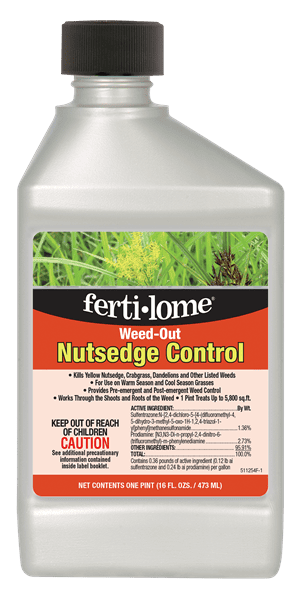 Weed-Out Nutsedge Control - ferti-lome lawn care product